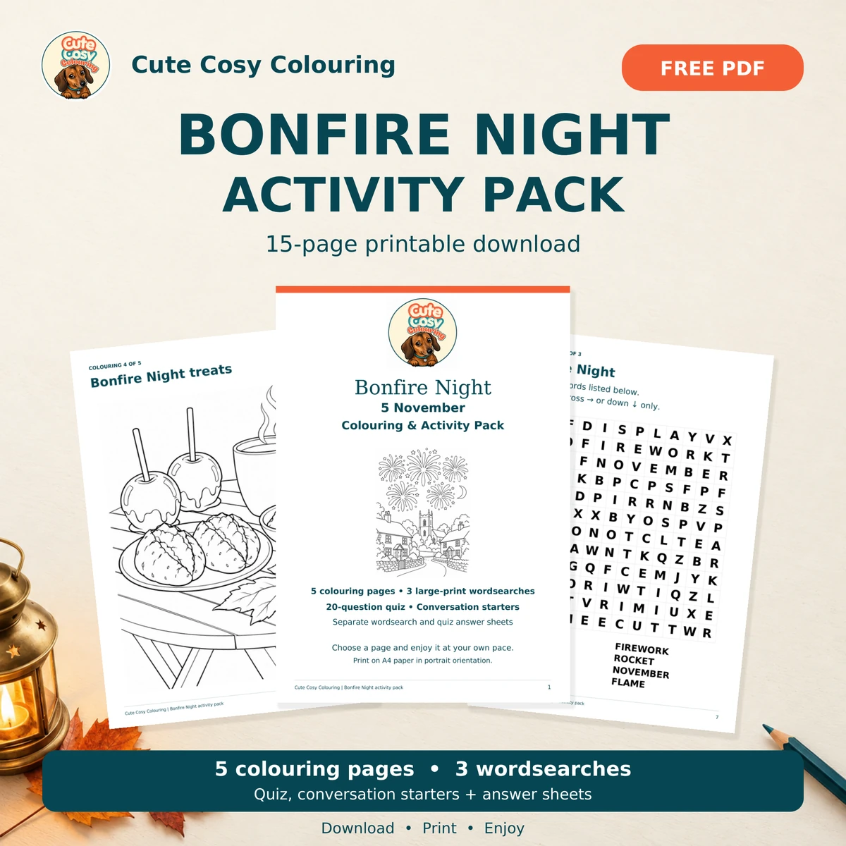 Bonfire Night Activity Pack