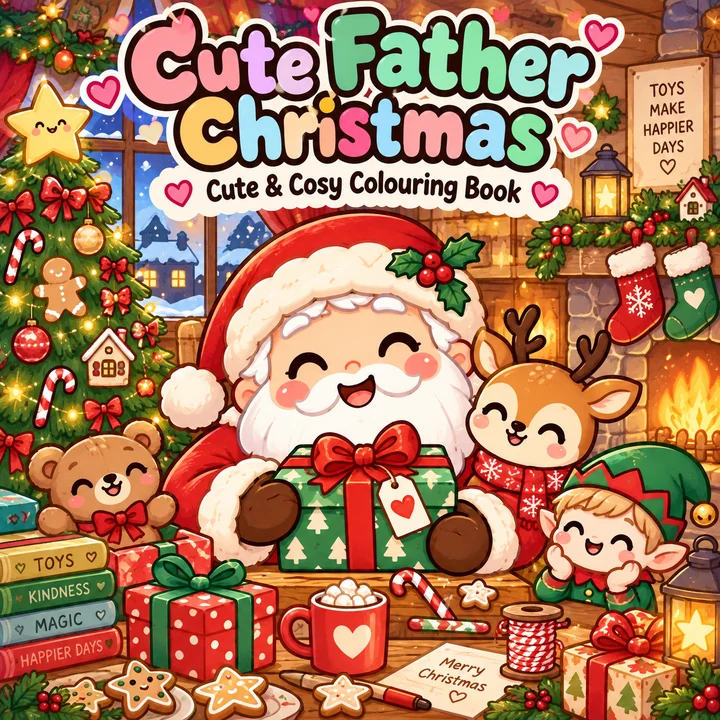 Cute Father Christmas — original front cover