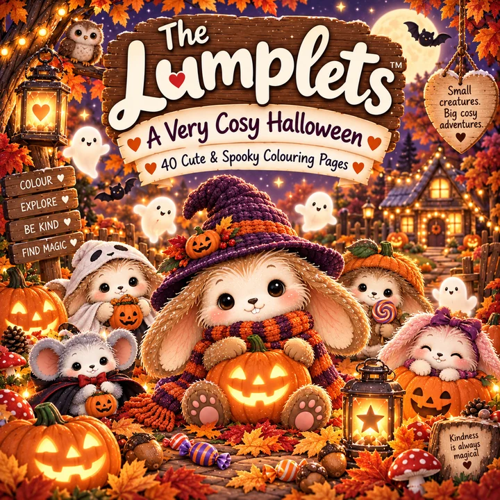 The Lumplets: A Very Cosy Halloween — original front cover
